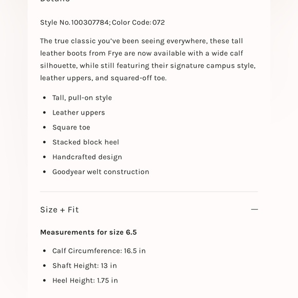 Free People Frye Campus 14L Calf Boots 7 banana tan - Picture 8 of 8